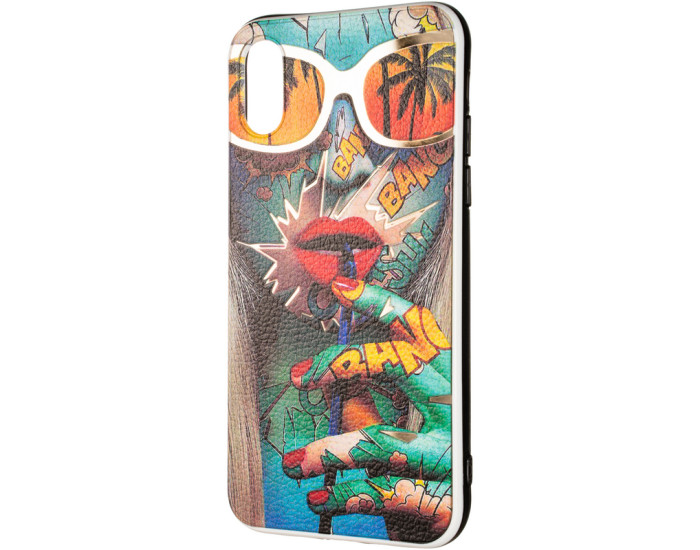 Чехол-силикон Print Case for iphone X/ XS №4