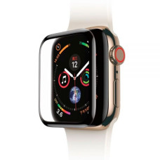 Защитное стекло Baseus Curved-Screen Apple Watch 38mm 3D (Черный / Black) (SGAPWA4-C01) (0.23mm)