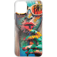 Чехол-силикон Print Case for iphone 11 Pro Max №4