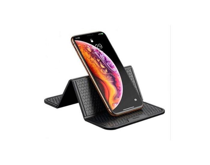 Резиновый коврик Baseus Folding Bracket Antiskid Pad (SUWNT-01) (черный  Black)
