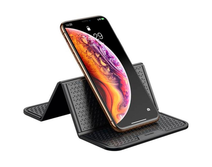 Резиновый коврик Baseus Folding Bracket Antiskid Pad (SUWNT-01) (черный  Black)