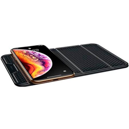 Резиновый коврик Baseus Folding Bracket Antiskid Pad (SUWNT-01) (черный \ Black) (Класс B)