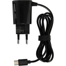 Мережеве зарядний пристрій Gelius Pro Edition Auto ID 2USB з кабелем Type-C 2.4A (Чорний  Black)