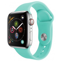 Силиконовый ремешок для Apple Watch Series 42/44 mm (Зеленый / Mint)