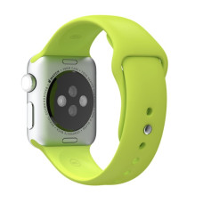 Силиконовый ремешок для Apple Watch Series 38/40 mm (Зеленый / Lime)