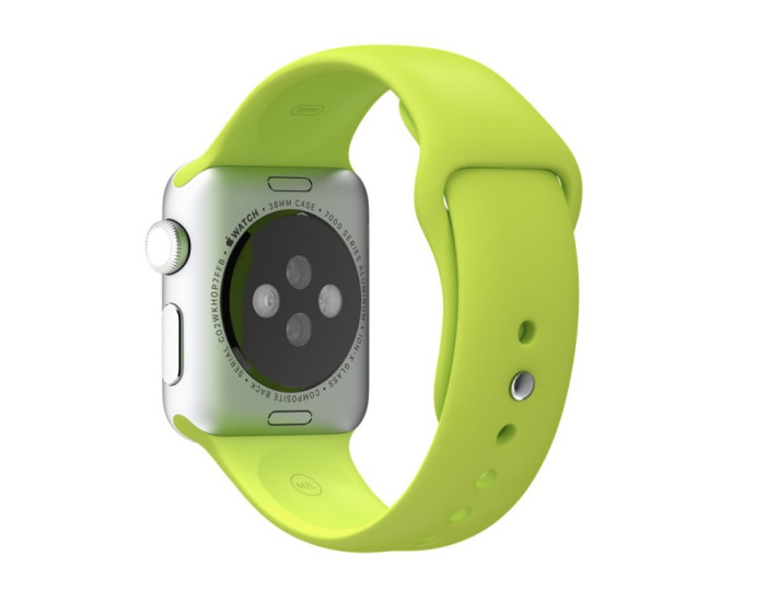 Силиконовый ремешок для Apple Watch Series 38/40 mm (Зеленый / Lime)
