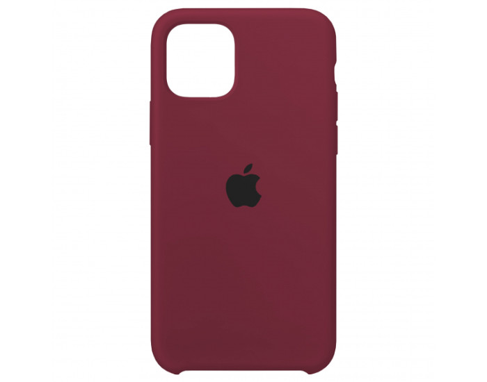 Чехол-силикон оригинал Soft Matte iPhone 11 Pro, Marsala