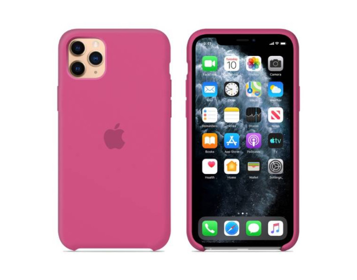 Чохол-силікон оригінал Full Soft Matte iPhone 12 / 12 Pro Marsala