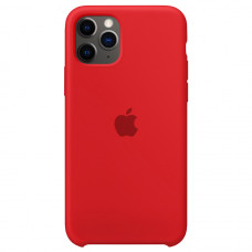 Чехол-силикон оригинал 99% Soft Matte iPhone 11 Pro Red