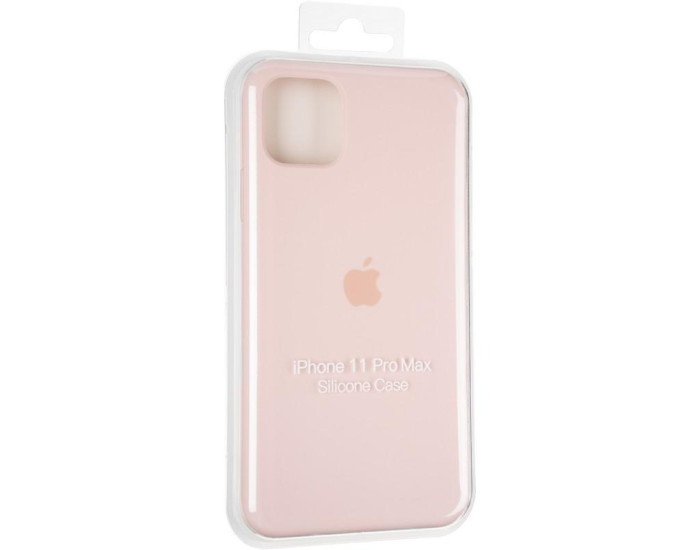 Чехол-силикон оригинал Full Cover Soft Matte iPhone 11 Pro Max, Pink sand