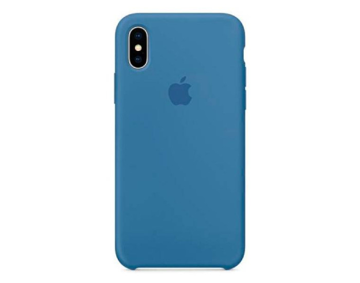 Чехол-силикон оригинал Soft Matte iPhone XR, Azure