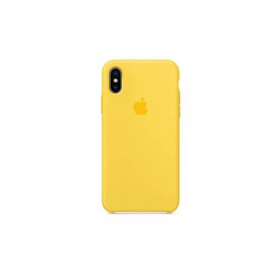 Чехол-силикон оригинал Soft Matte iPhone X Sun Yellow