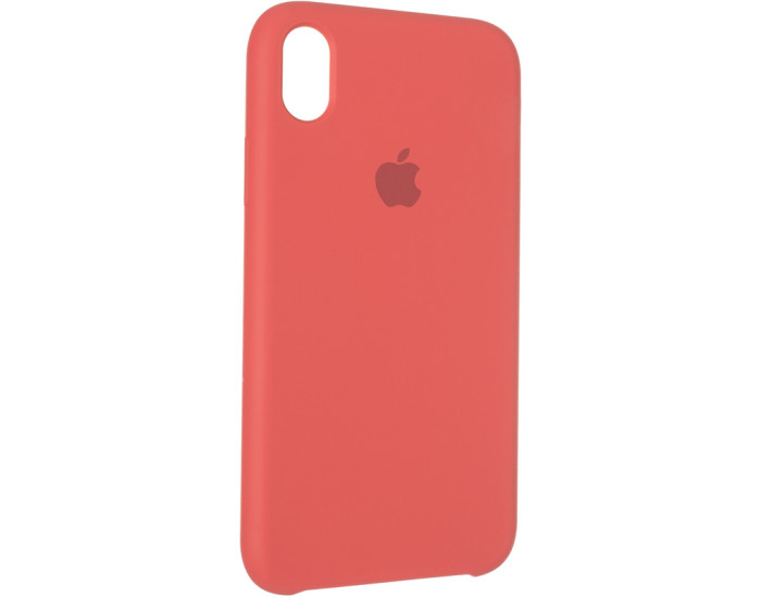 Чехол-силикон оригинал Soft Matte iPhone XS Max, Rose red