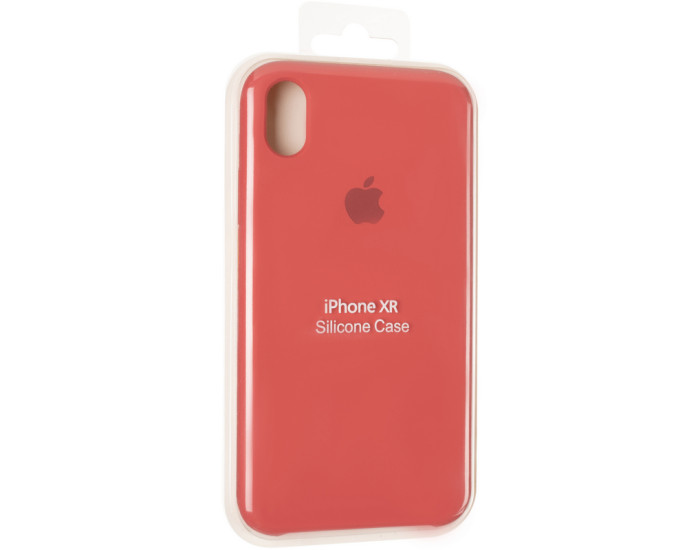 Чехол-силикон оригинал Soft Matte iPhone XS Max, Rose red
