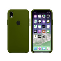 Чехол-силикон оригинал Soft Matte iPhone XR Virid
