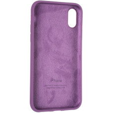 Чехол-силикон оригинал Full Soft Matte iPhone X /XS, Purple