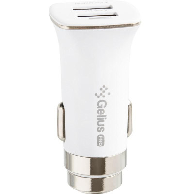 Автомобильное зарядное устройство Gelius Pro Apollo (GP-CC01, 2USB, 3.1A) White