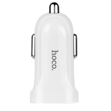 Автомобильное зарядное устройство Hoco Z2 с кабелем Micro (1USB,1.5A), White
