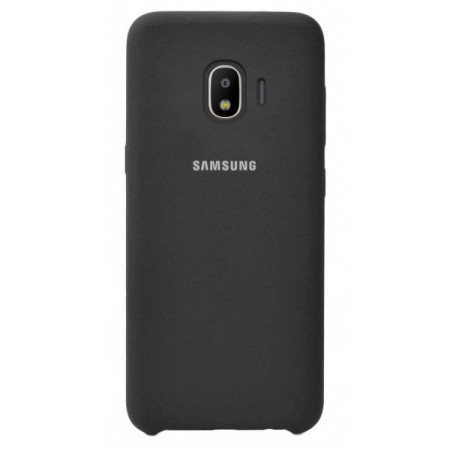 Чехол-силикон Leather Samsung J400 J4 - 2018 Black
