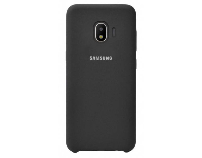 Чехол-силикон Leather Samsung J400 J4 - 2018 Black
