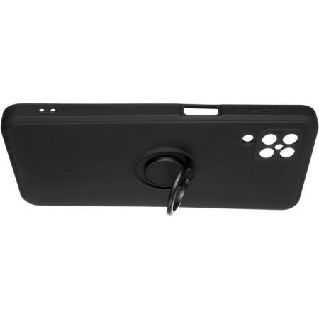 Чехол-силикон Gelius Ring Holder Case Samsung A125, A12 / M127, M12 Black