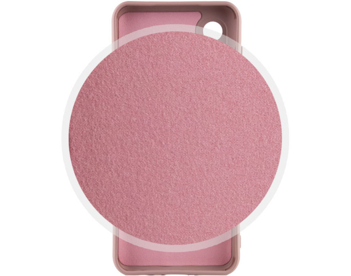 Чохол-силікон Silicone Lakshmi Full Camera Samsung S21 FE, G990, (Рожевий / Pink Sand)