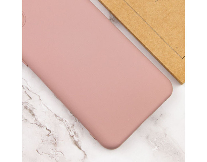 Чохол-силікон Silicone Lakshmi Full Camera Samsung S21 FE, G990, (Рожевий / Pink Sand)