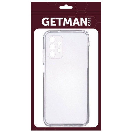 Чехол-силикон Getman 1,0 mm Samsung Galaxy A13 4G, Прозрачный