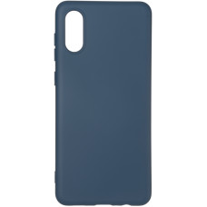 Чехол-силикон Full Soft Matte Case Samsung A022, A02 Dark Blue