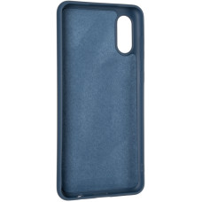 Чехол-силикон Full Soft Matte Case Samsung A022, A02 Dark Blue