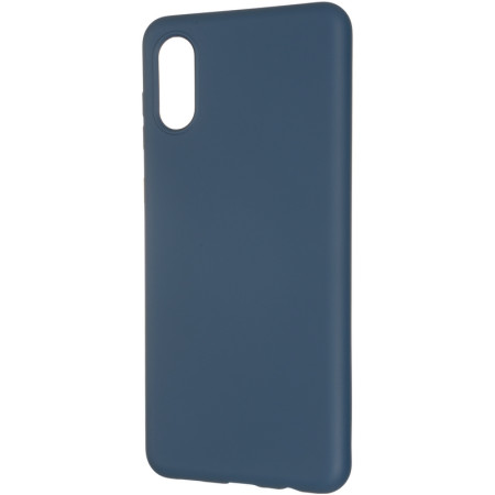 Чехол-силикон Full Soft Matte Case Samsung A022, A02 Dark Blue