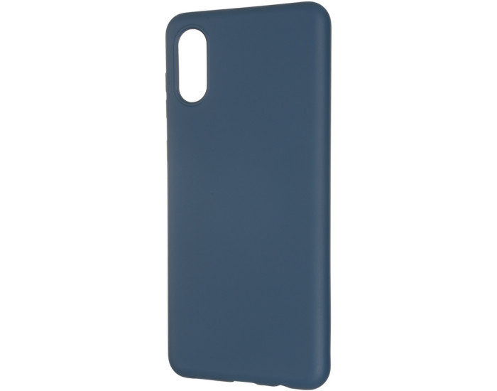 Чехол-силикон Full Soft Matte Case Samsung A022, A02 Dark Blue