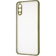 Чохол-силікон Gelius Bumper Mat Case New Samsung A022, A02 Green