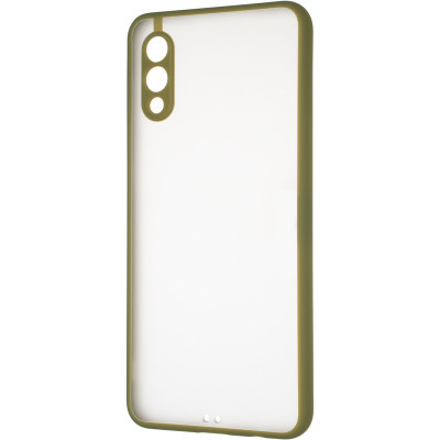 Чохол-силікон Gelius Bumper Mat Case New Samsung A022, A02 Green