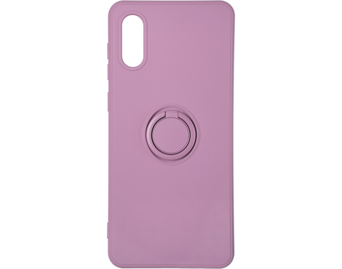 Чохол-силікон Gelius Ring Holder Case Samsung A022, A02 Marsala
