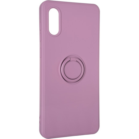 Чехол-силикон Gelius Ring Holder Case Samsung A022, A02 Marsala