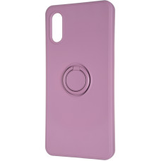 Чохол-силікон Gelius Ring Holder Case Samsung A022, A02 Marsala