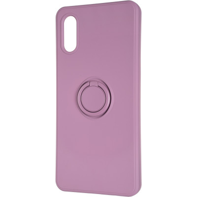 Чохол-силікон Gelius Ring Holder Case Samsung A022, A02 Marsala