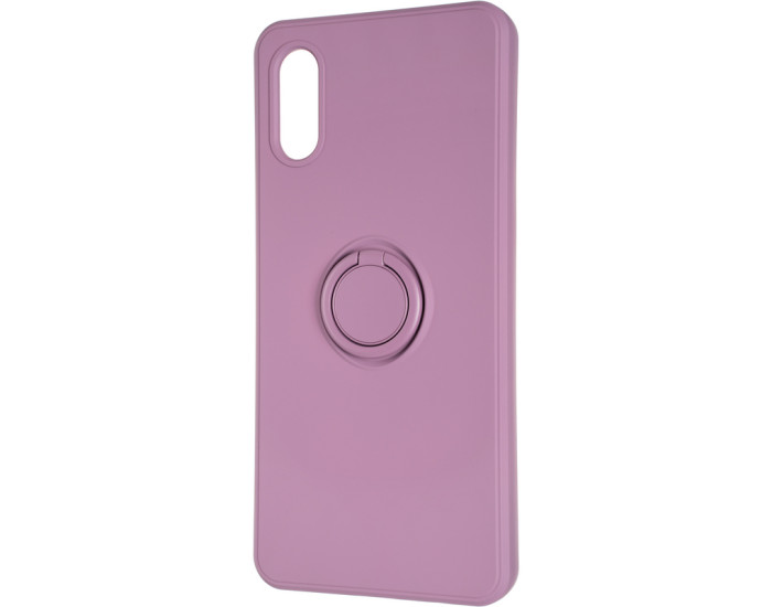 Чохол-силікон Gelius Ring Holder Case Samsung A022, A02 Marsala