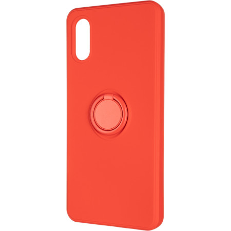 Чехол-силикон Gelius Ring Holder Case Samsung A022, A02 Red