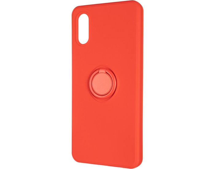 Чохол-силікон Gelius Ring Holder Case Samsung A022, A02 Red