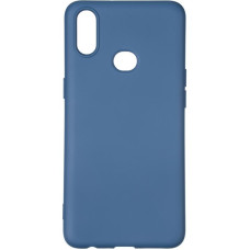 Чехол-силикон оригинал Full Soft Matte Samsung A107 A10s Dark Blue