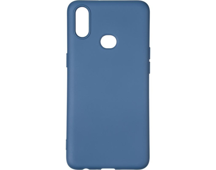 Чехол-силикон оригинал Full Soft Matte Samsung A107 A10s Dark Blue