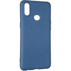 Чехол-силикон оригинал Full Soft Matte Samsung A107 A10s Dark Blue