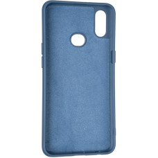 Чехол-силикон оригинал Full Soft Matte Samsung A107 A10s Dark Blue