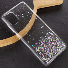 Чехол Star Glitter Samsung Galaxy A72 4G / A72 5G, Прозрачный