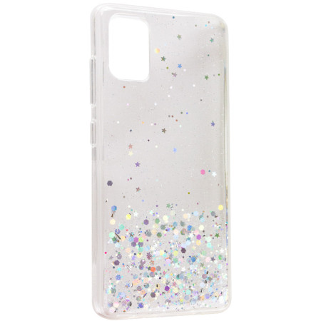 Чехол Star Glitter Samsung Galaxy A72 4G / A72 5G, Прозрачный