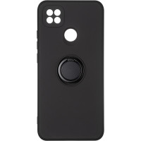 Чехол-силикон Gelius Ring Holder Case for Xiaomi Redmi 9C Black