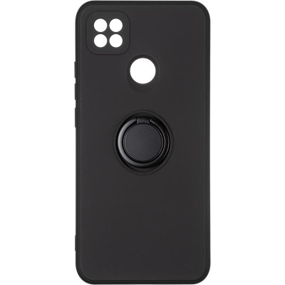 Чохол-силікон Gelius Ring Holder Case for Xiaomi Redmi 9C Black