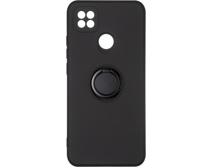Чохол-силікон Gelius Ring Holder Case for Xiaomi Redmi 9C Black